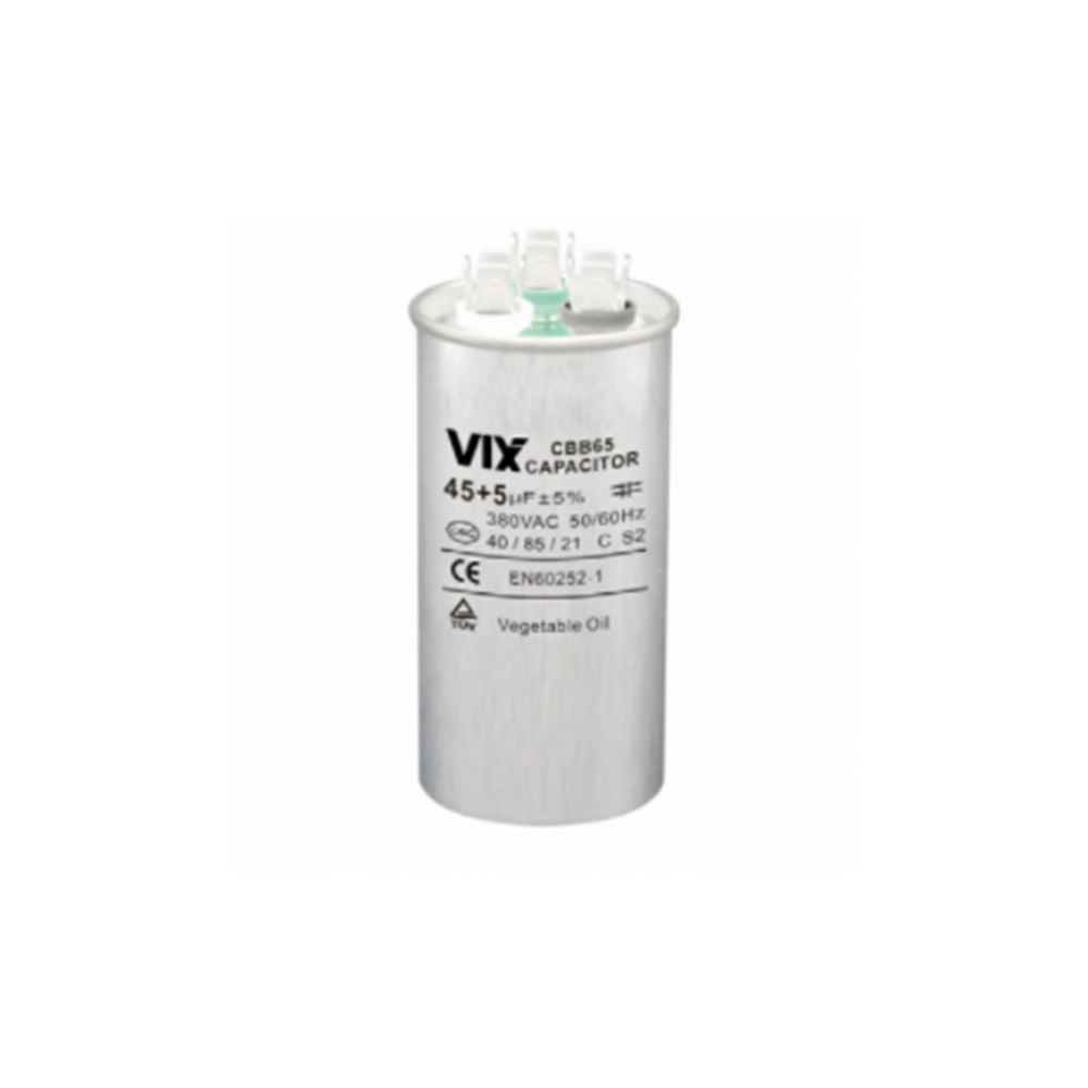 Capacitor Duplo 45+5 Mf Vix - 380 Volts Capacitor Duplo Vix 45+5 Mf - 380 Volts