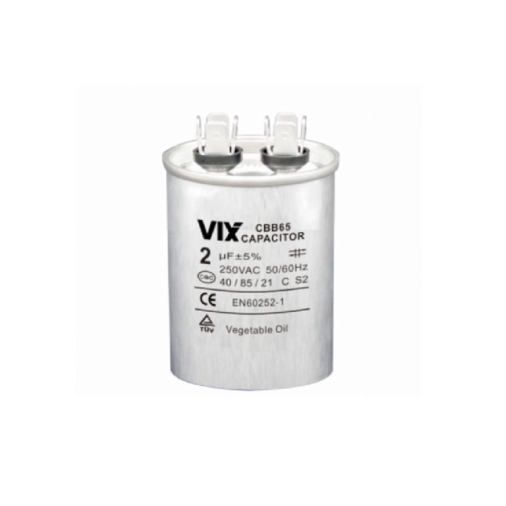 Capacitor Permanente Vix 2uf - 380 Volts