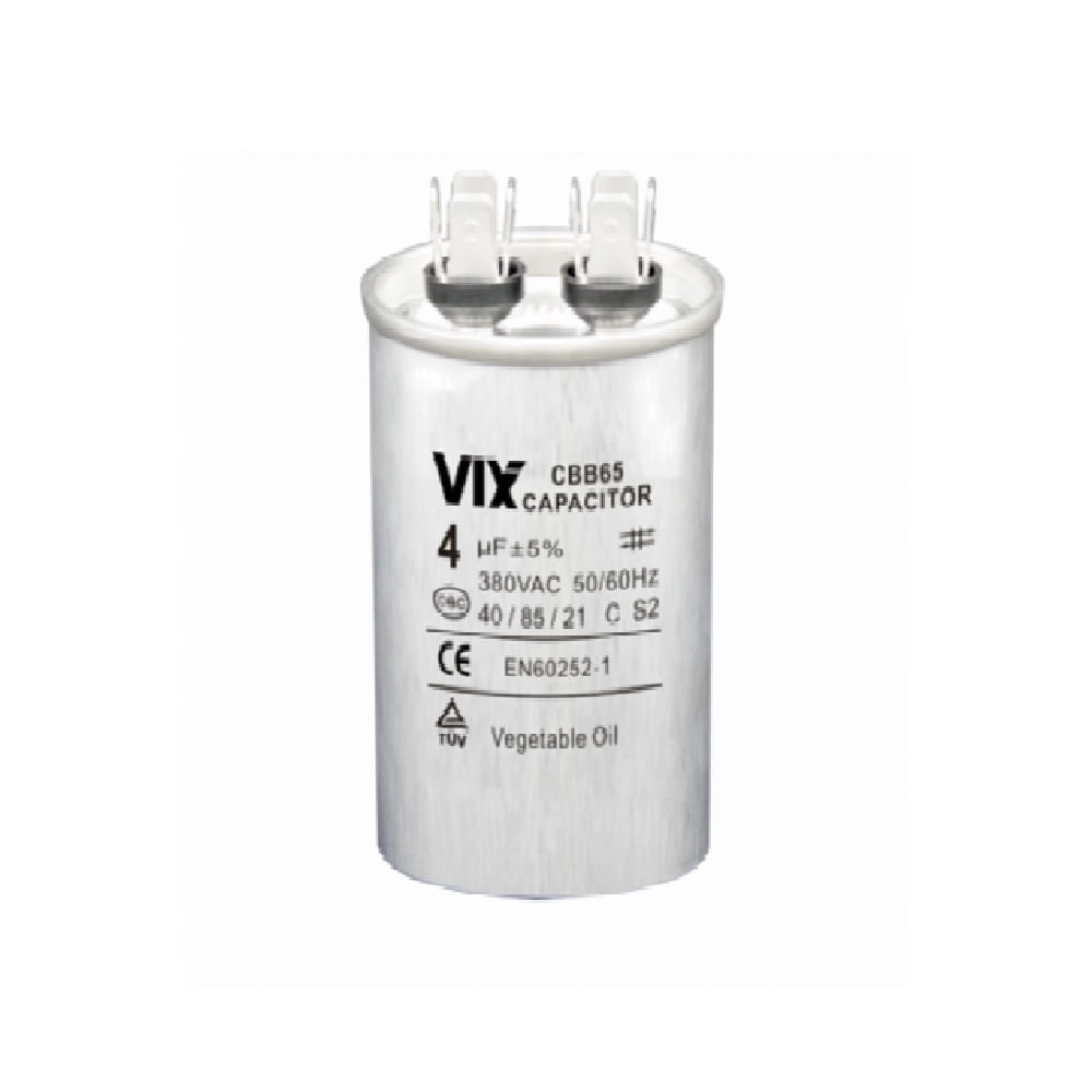 Capacitor Permanente Vix 4mf - 380 Volts