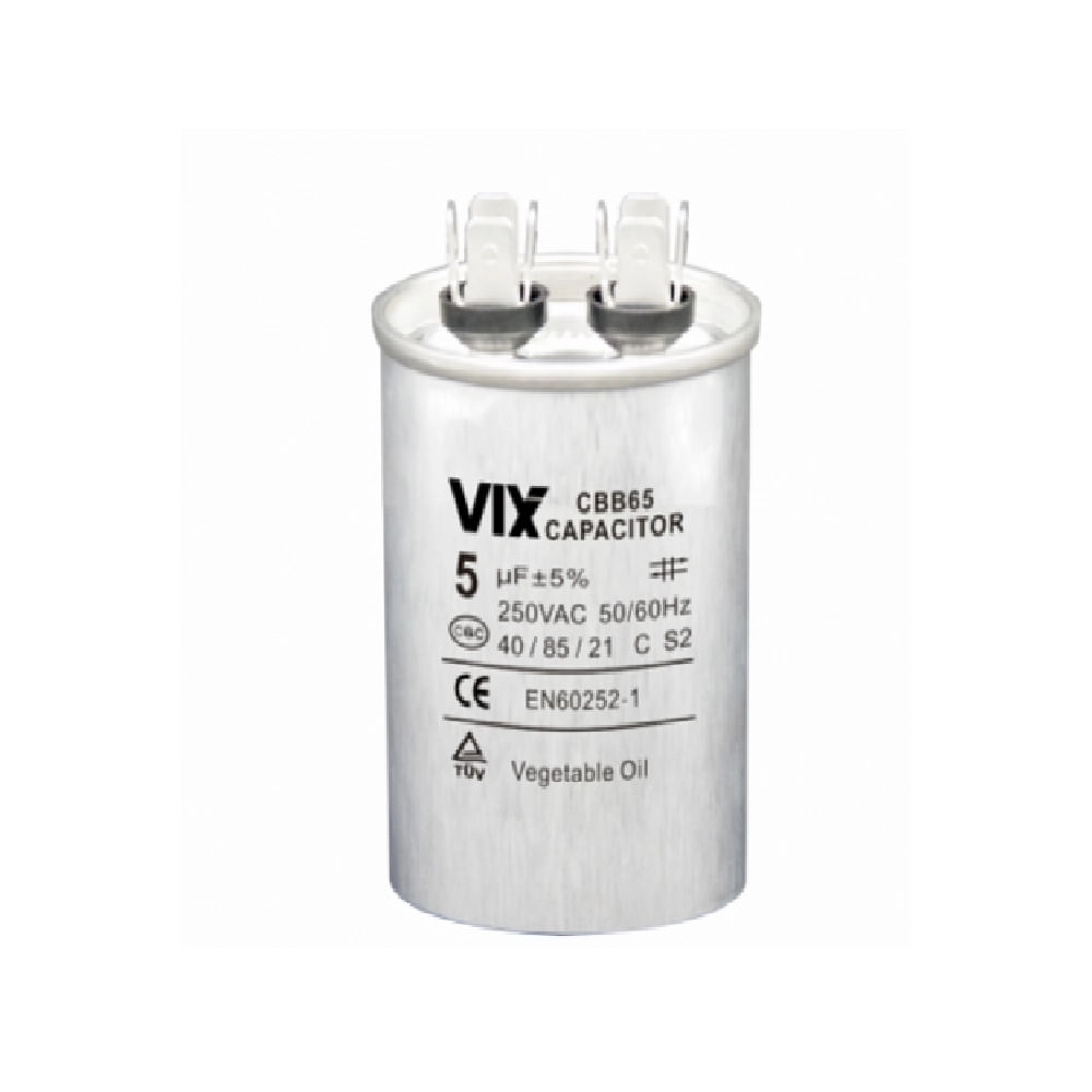Capacitor Permanente Vix 5mf - 250 Volts