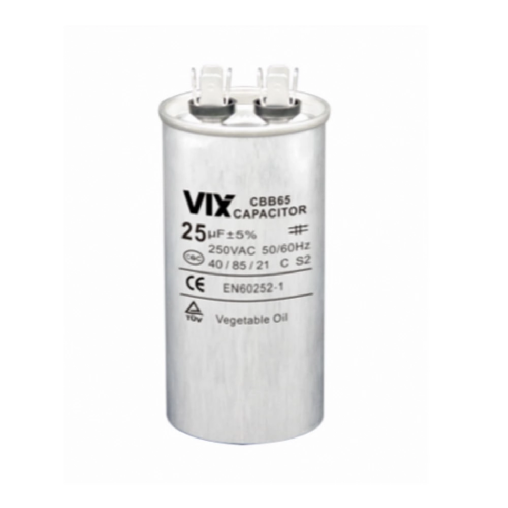 Capacitor Permanente 25mf Vix – 250 Volts