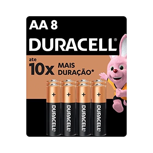 Pilha Duracell C/8 Aa Sm
