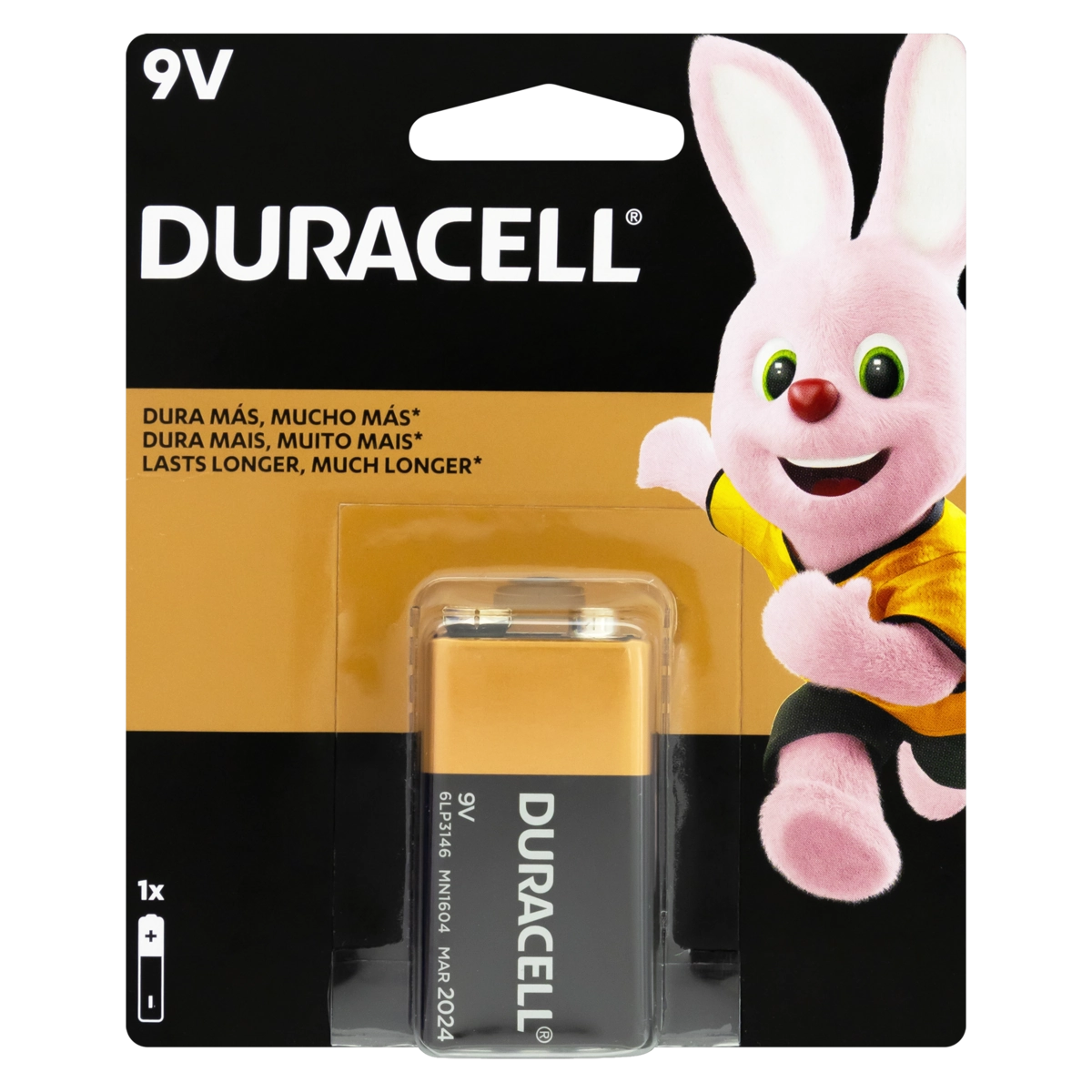 Duracell Bateria Pilha 9v Alcalina