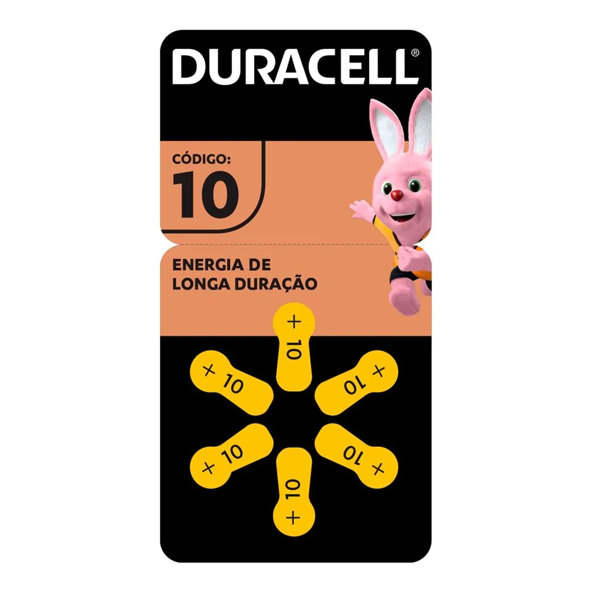 Pilha Auditiva Duracell 10