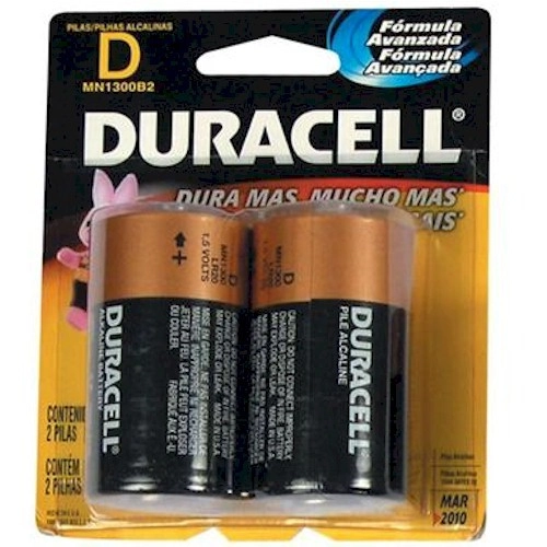 Pilha Duracell Alcalina D Com 2 Grande