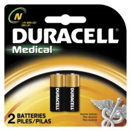 Duracell Mn9100b2pk Alkaline Medical Battery, Size N 2 Batteries