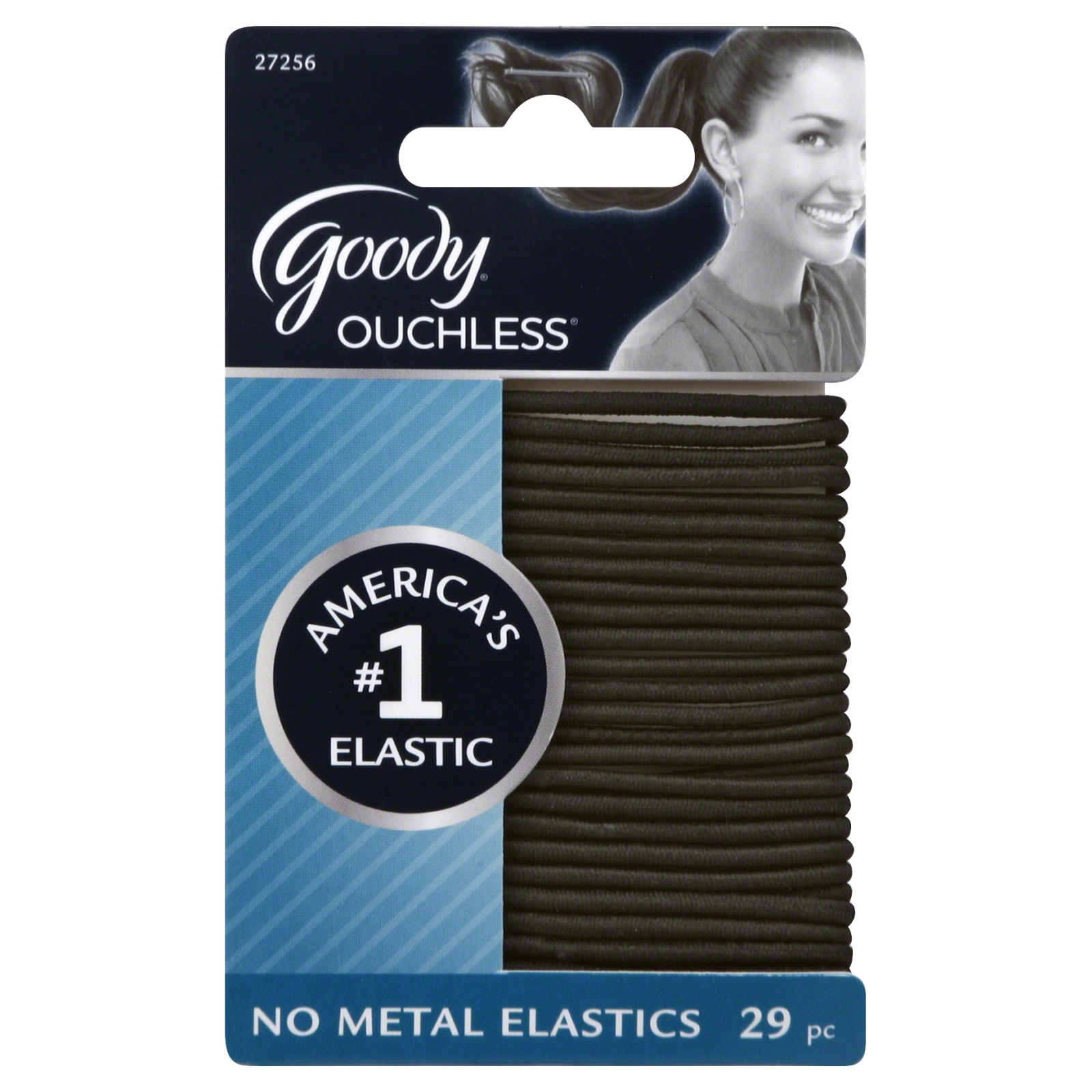 Goody R 27256 Elastico S/metal Preto C/29