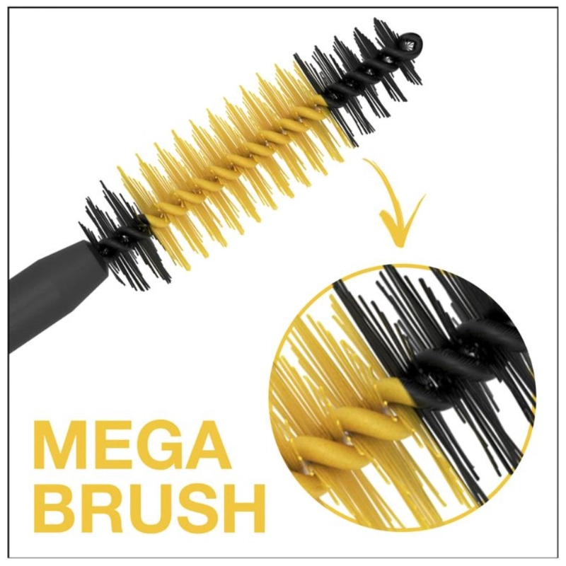 Maybelline Volum Express Colossal Up To 36 Hour Waterproof Mascara, Very Black, 0.27 Fl Oz