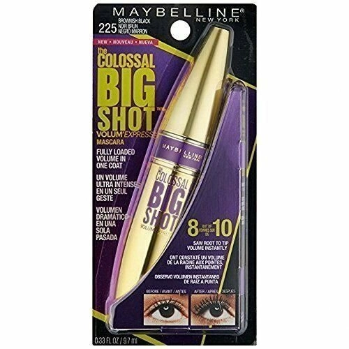 Maybelline Volum Express The Colossal Big Shot Washable Mascara 0.32 Oz.