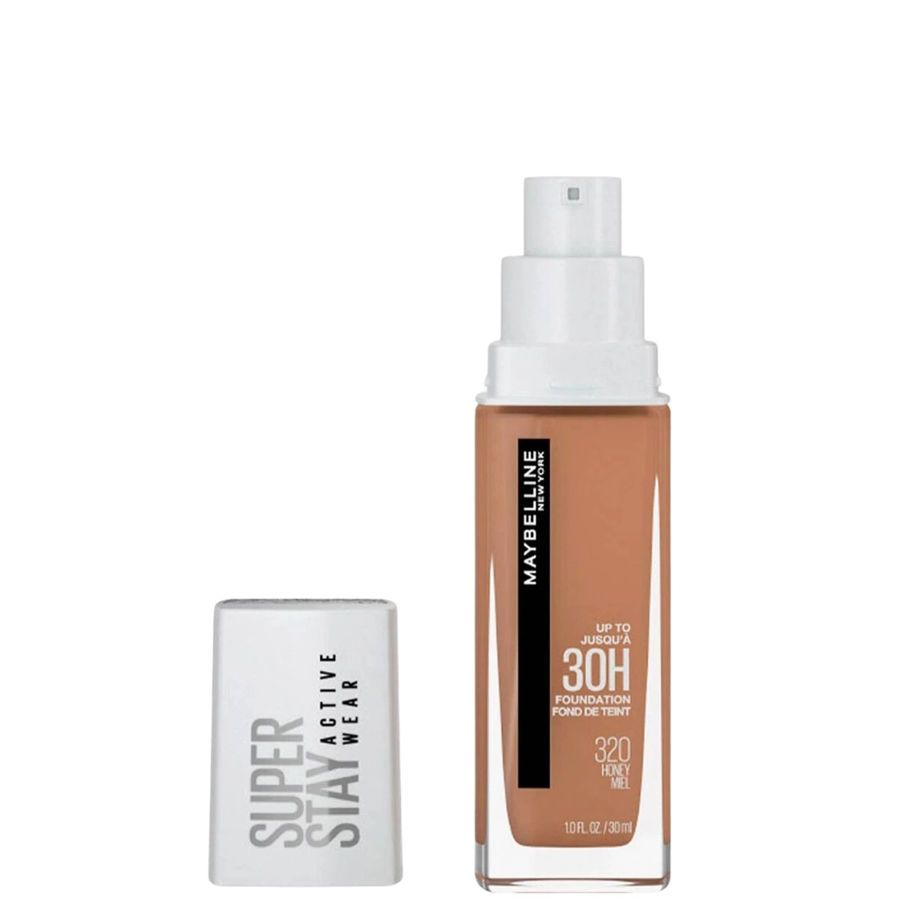 Base Líquida Longa Duração 320 Honey Maybelline Superstay Active Wear 30h 30ml