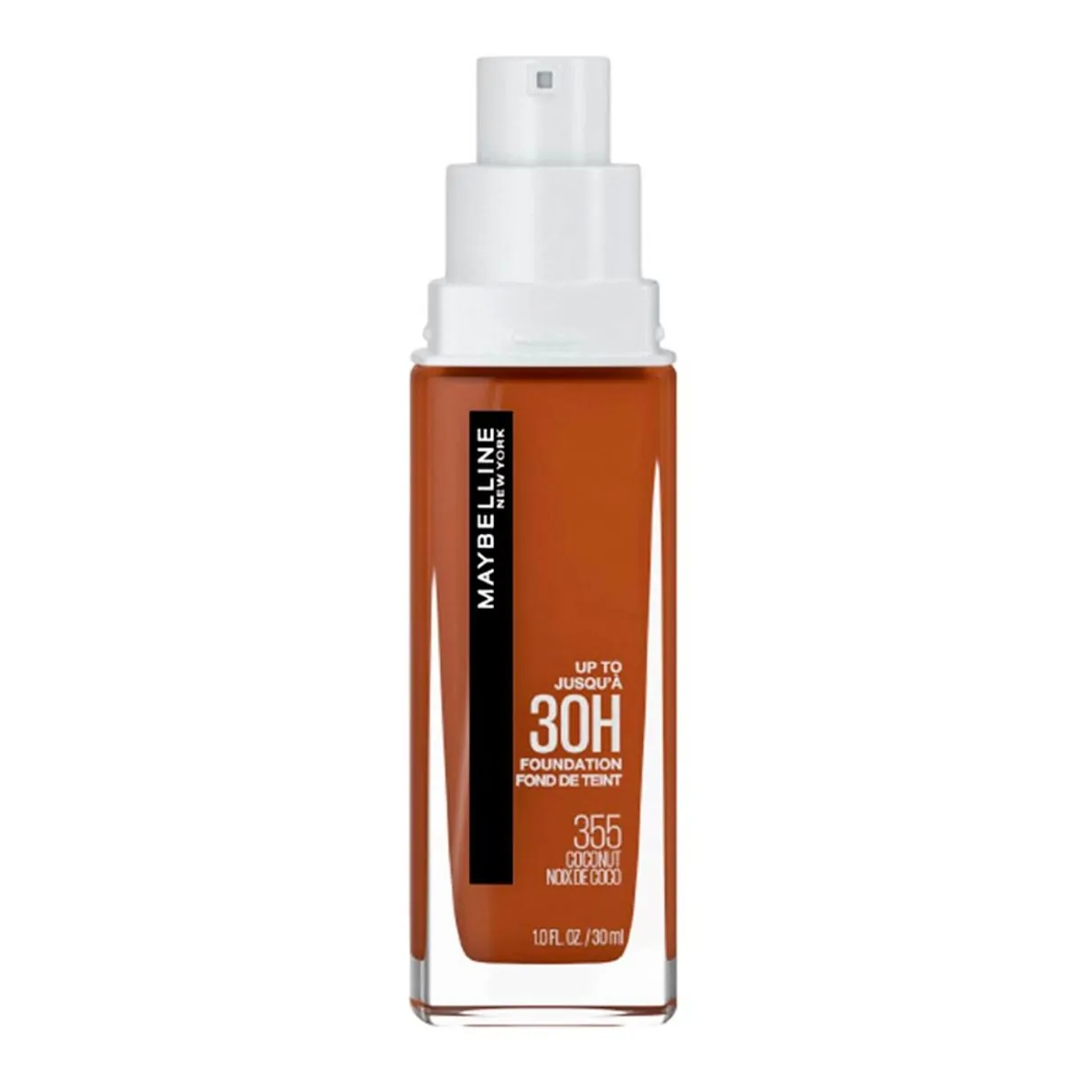 Base Líquida Longa Duração 355 Coconut Maybelline Superstay Active Wear 30h 30ml