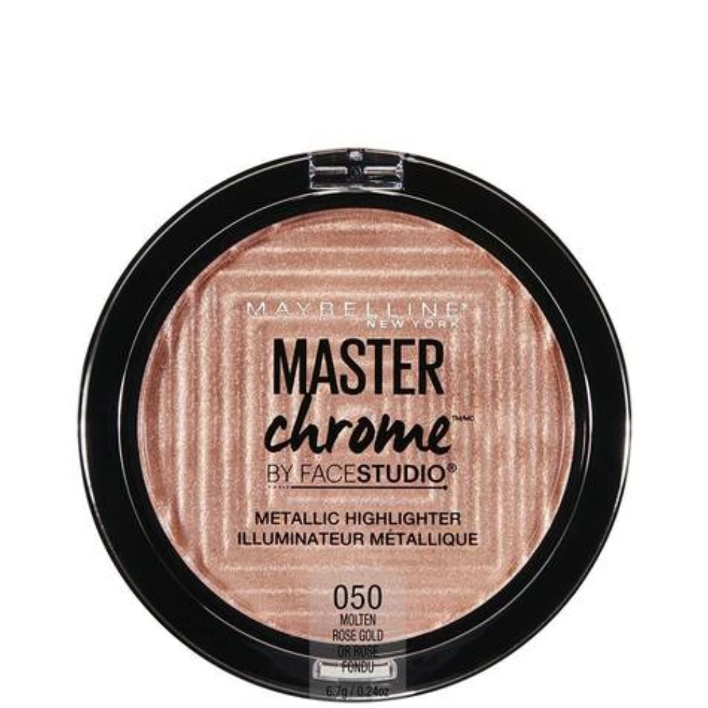 Iluminador 50 Molten Rose Gold Maybelline Master Chrome 6,7g
