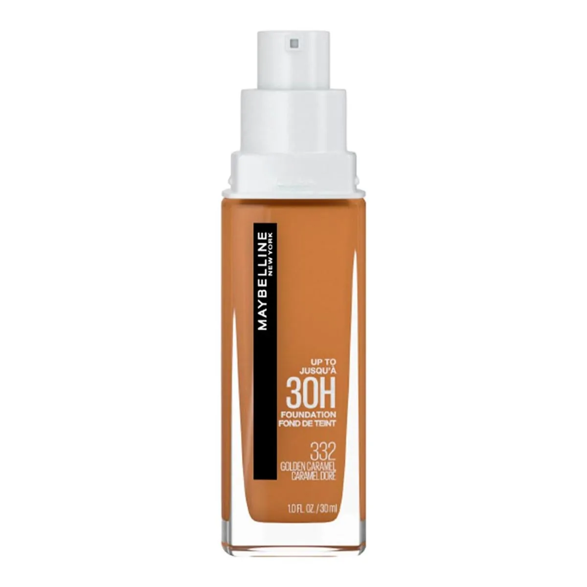 Base Líquida Longa Duração 332 Golden Caramel Maybelline Superstay Active Wear 30h 30ml