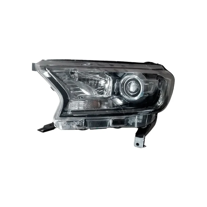 Farol Principal FORD RANGER Lado Esquerdo com DLR Regulagem Elétrica Cromado - TYC 27489