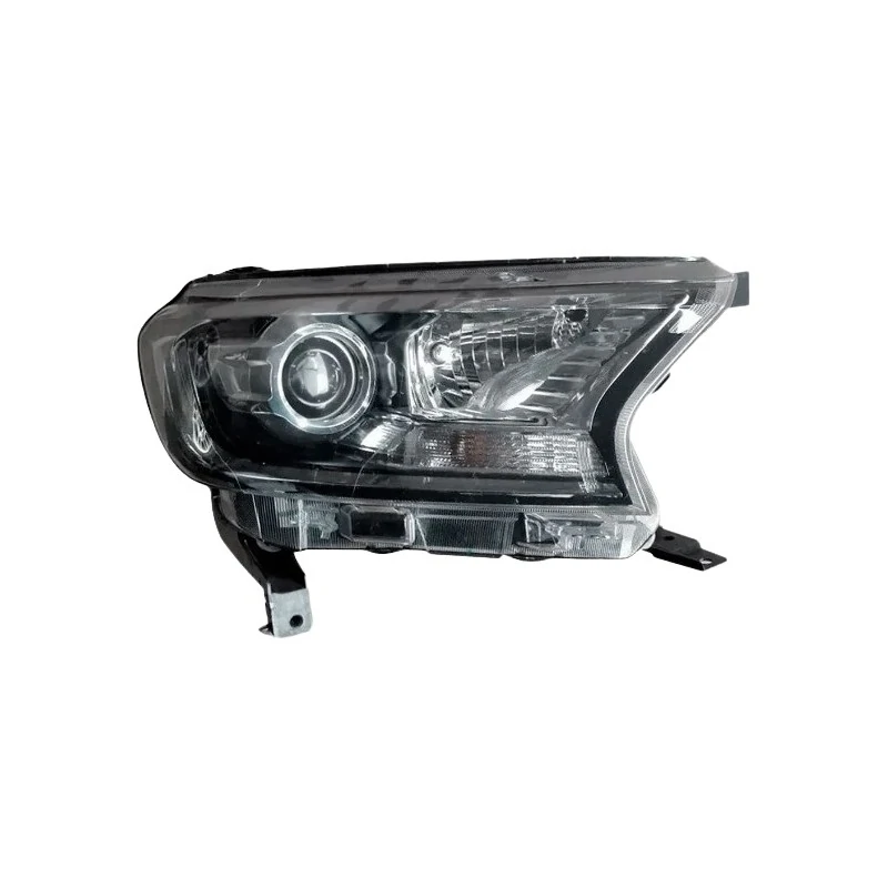 Farol Principal FORD RANGER Lado Direito com DLR Regulagem Elétrica Cromado - TYC 27490