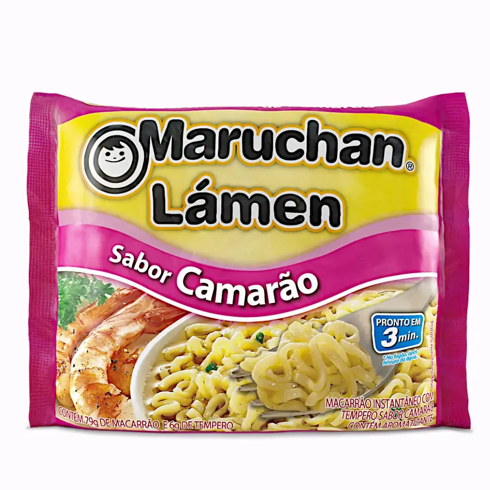 Mac.lamen Maruchan 85g Camarao