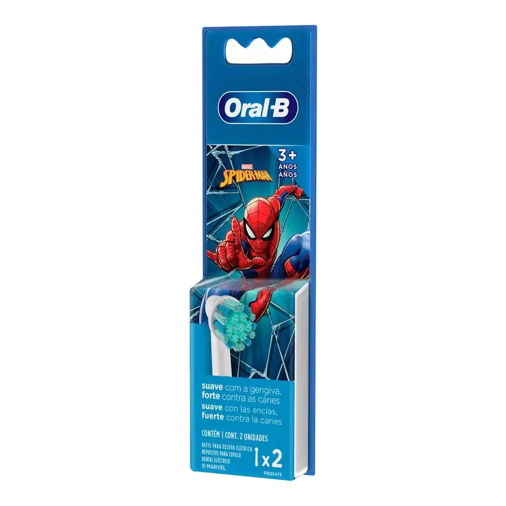 Refil Para Escova Dental Elétrica 3 Anos Cerdas Suaves