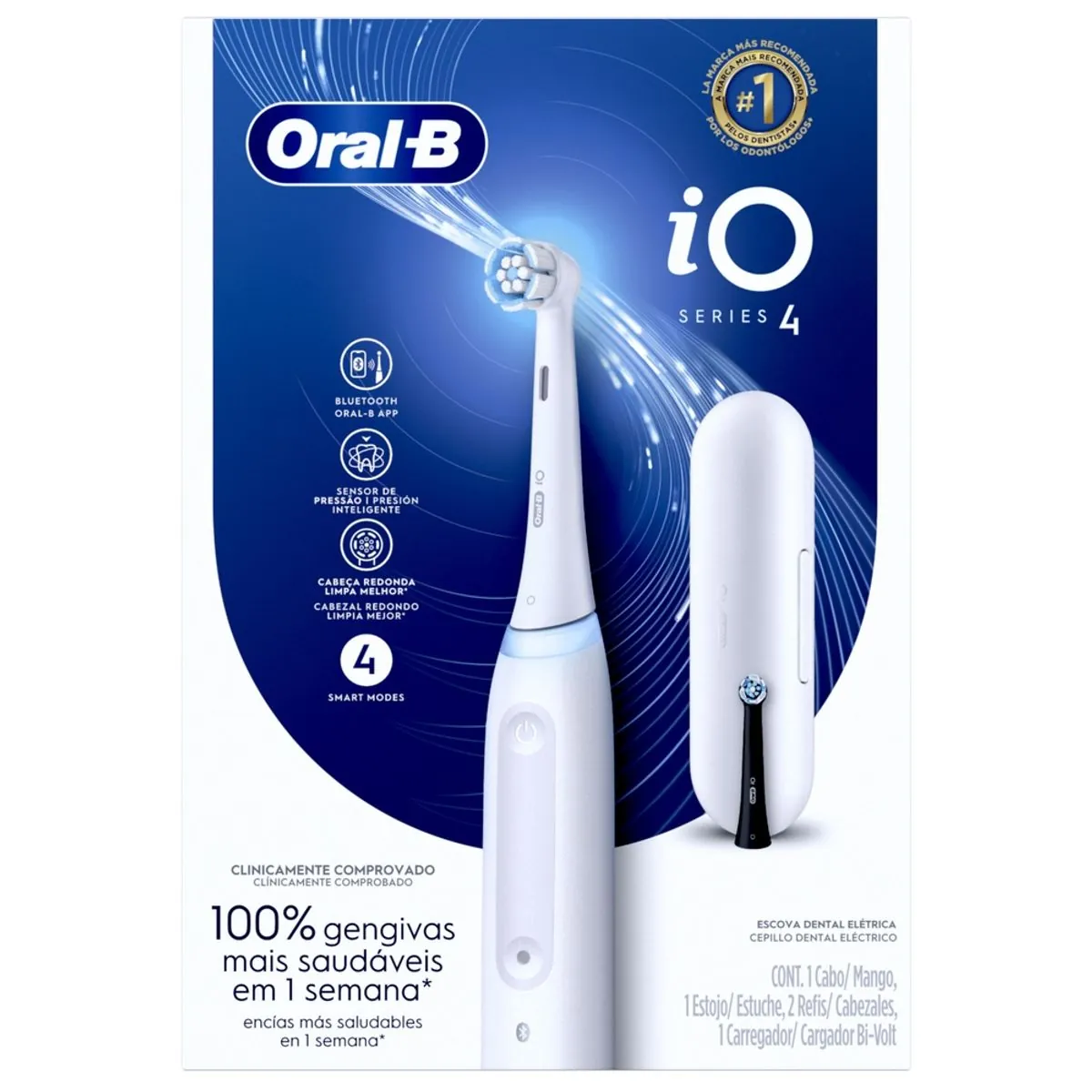 Escova Dental Elétrica Series 4 Oral B Io
