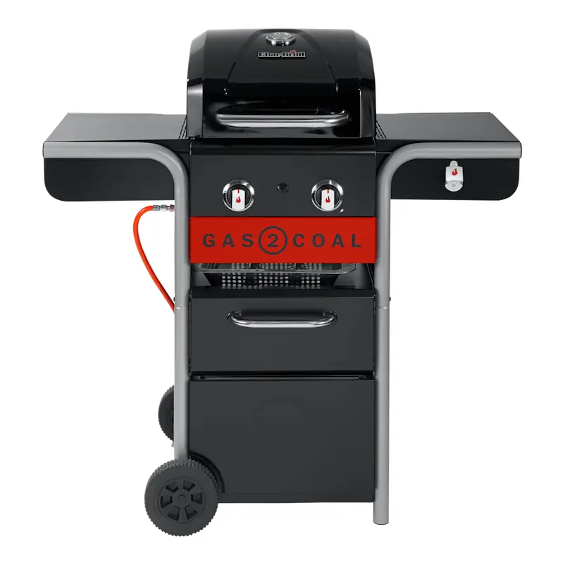 Churrasqueira Americana A Gás E Carvão Char-broil Gas2coal 210 Flex Híbrida