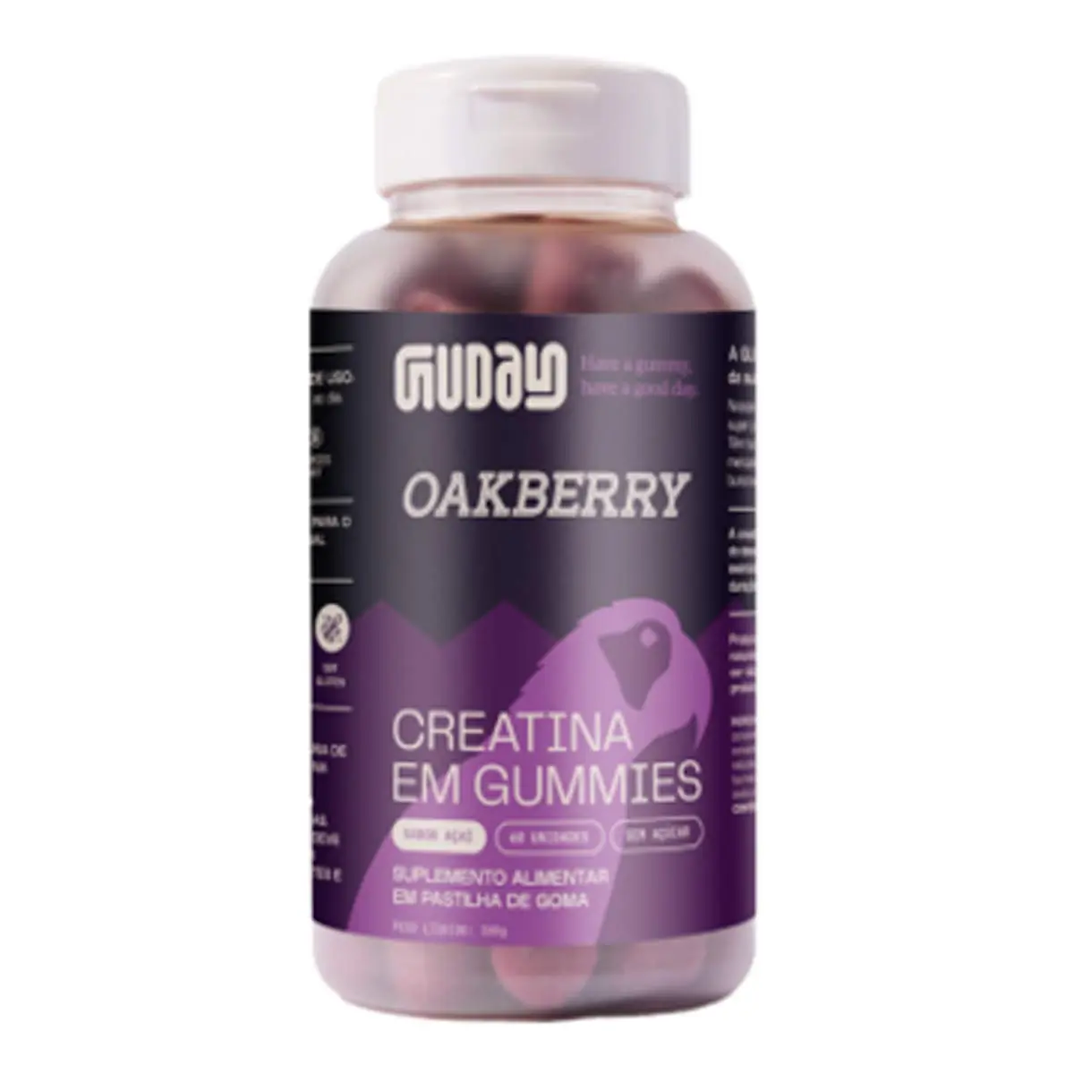 Guday Creatina Em Gummies Oakberryc 60un