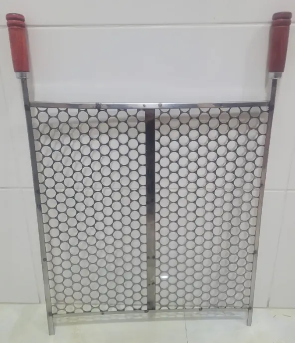 Grelha De Aço Inox 430 49x50 105 Lider