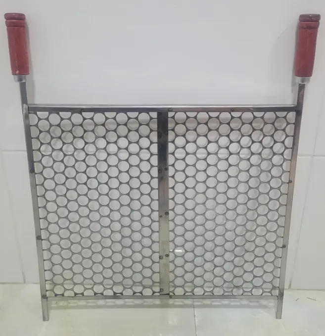 Grelha De Aço Inox 430 49x40 104 Lider