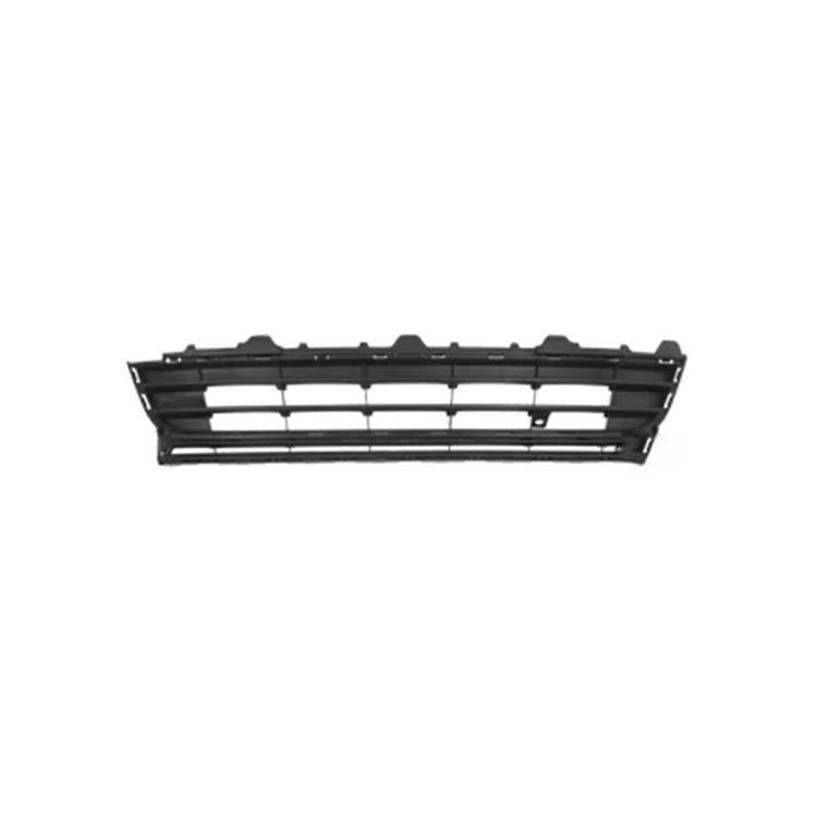 Grade Central Inferior do Para-choque VOLKSWAGEN FOX Preta Prata - RUFATO 24402