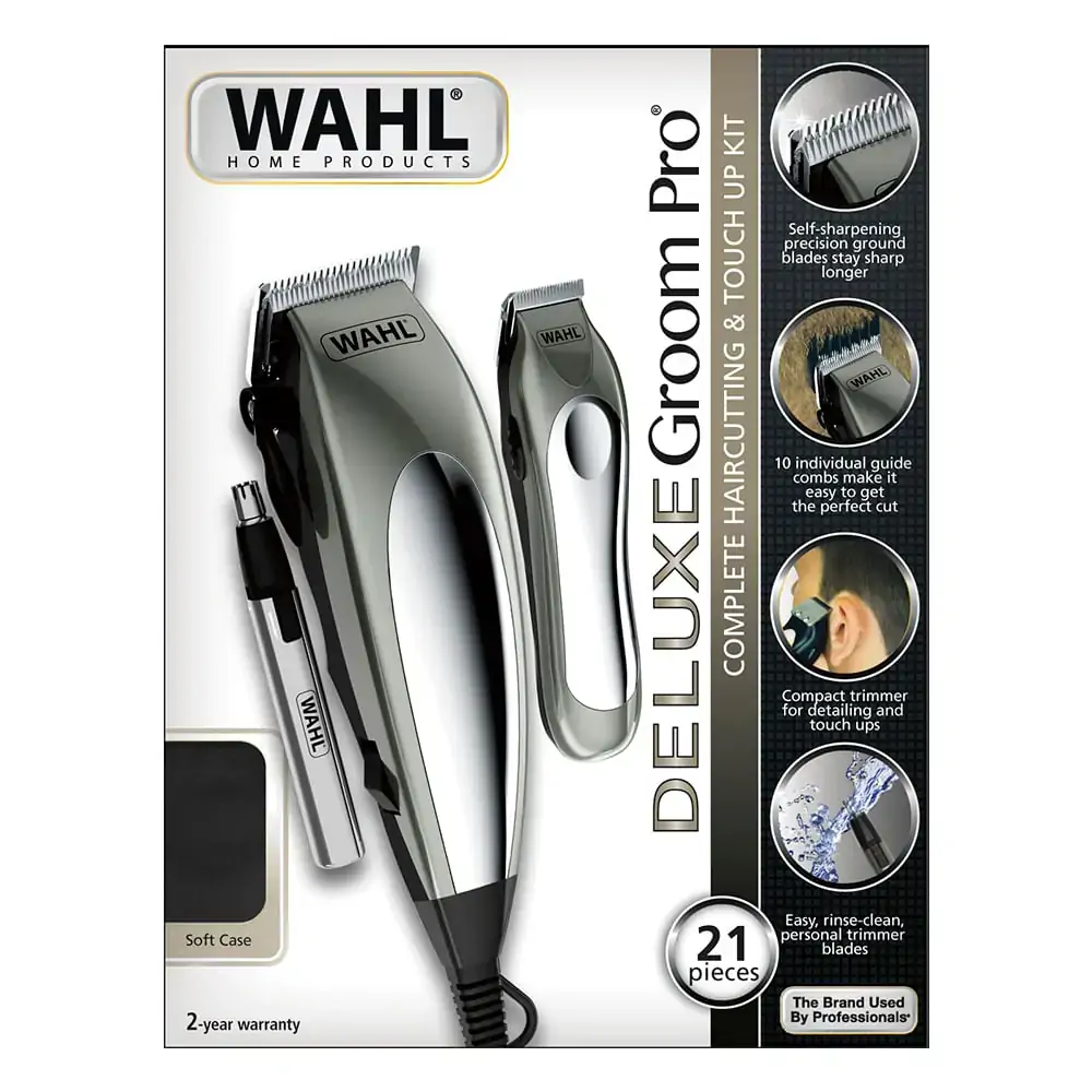 Cortador De Cabelo Wahl Groom Pro 127v