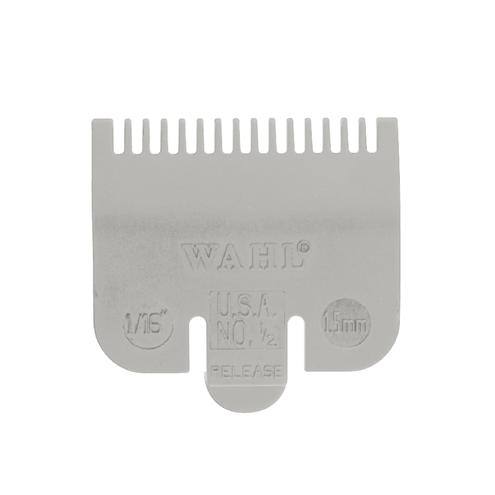 Pente P/maquina Wahl 1/2 Profissional Cinza Claro 1un