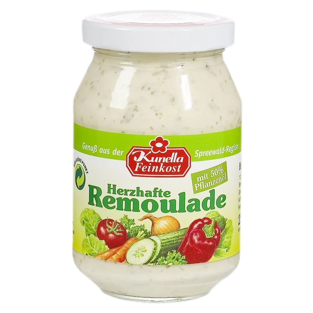 Maionese Tipo Molho Tártaro Kunella Feinkost Vidro 250g