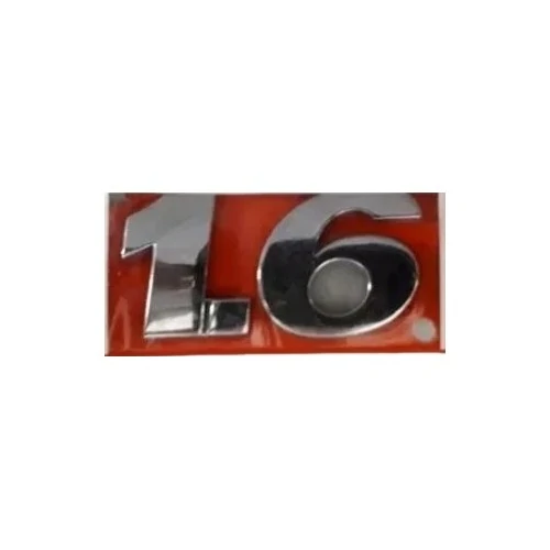 Emblema Tampa do Porta-malas (1.6) VOLKSWAGEN FOX/SPACE FOX - VOLKSWAGEN 5U0853687B