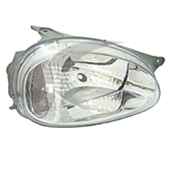 Farol Principal Lado Direito Carcaça Cinza Pisca Cristal H4 - RUFATO 18866