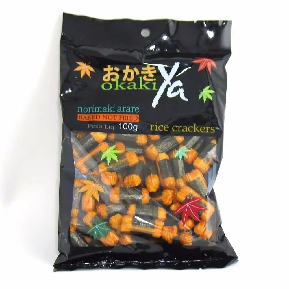 Salgadinho Ya Rice Crackres Okaki Nori Maki Arare