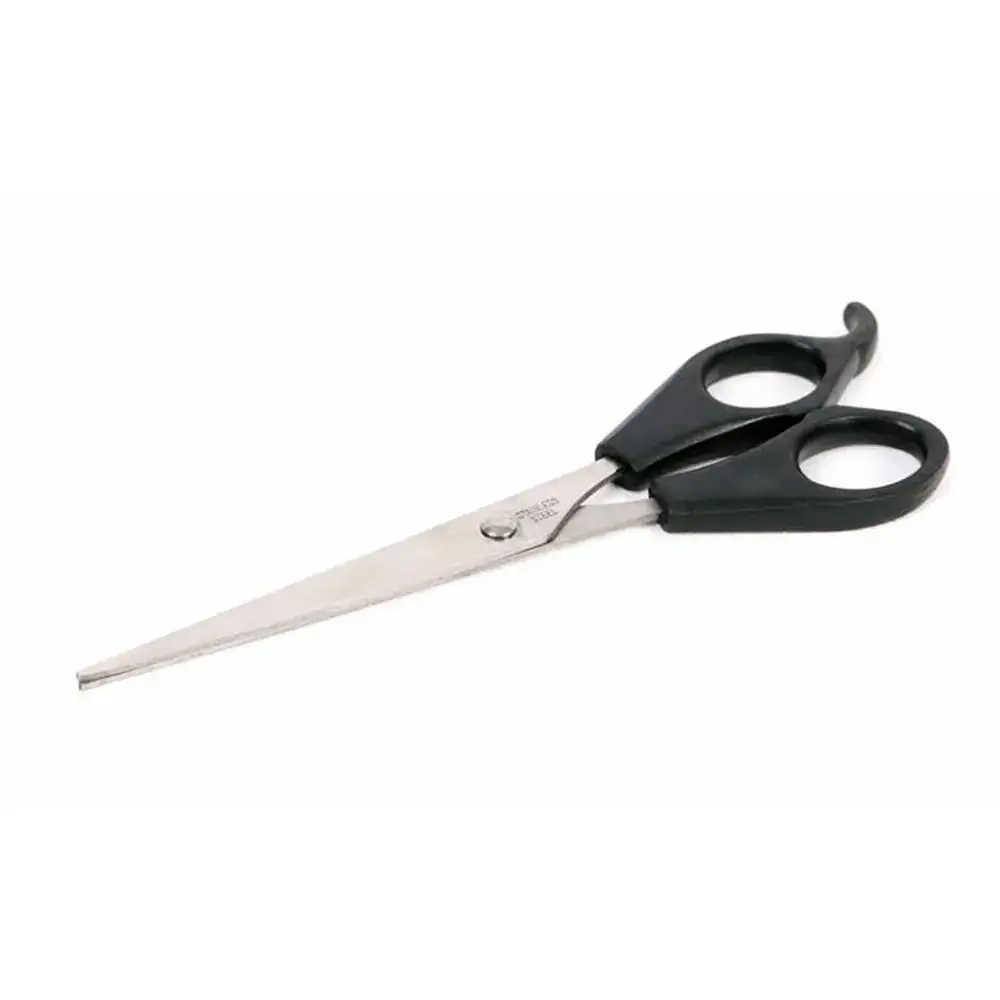 Tesoura De Aco Inox Para Cabelo Scissorsb5 13 17,5cmx5,2cm