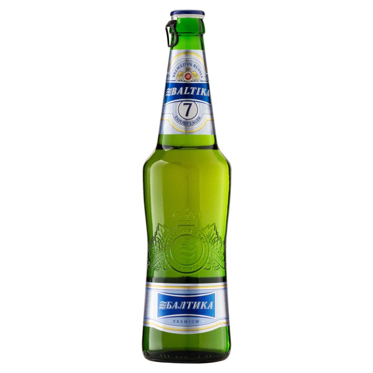 Cerveja Export Lager Premium 7 Baltika Garrafa 470ml