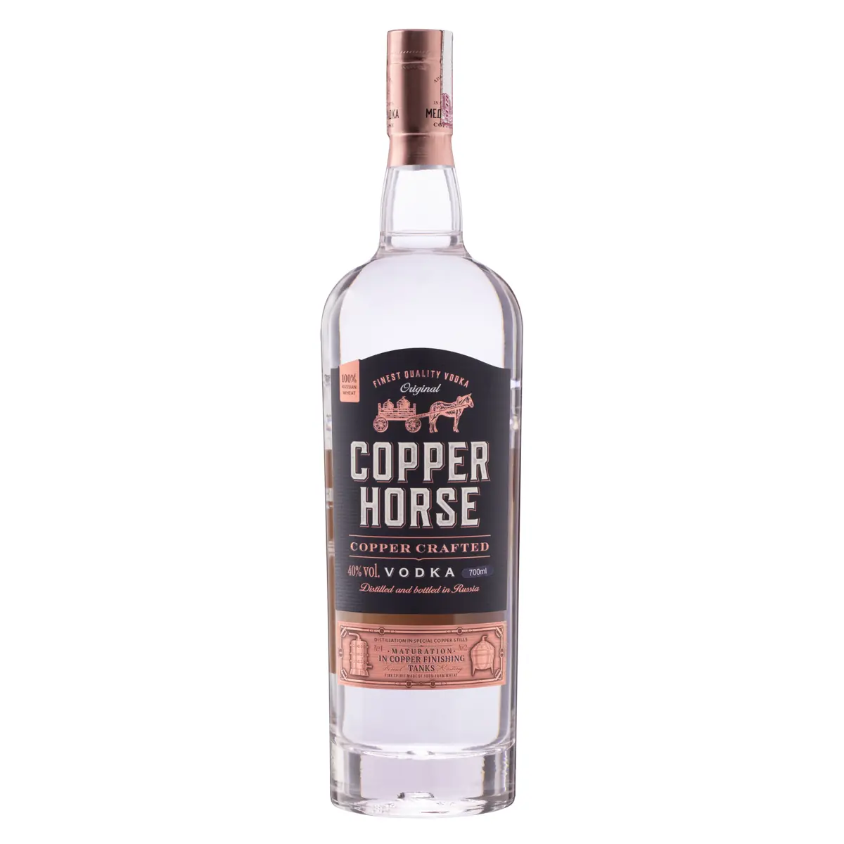 Vodka Destilada Cooper Horse Garrafa 700ml
