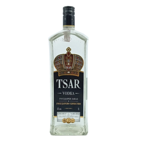 Vodka Destilada Tsar Garrafa 1l