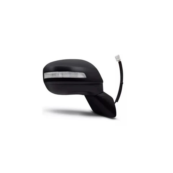 Espelho Retrovisor Externo HONDA CIVIC Lado Esquerdo Elétrico Preto Liso sem Pisca - RUFATO 25599