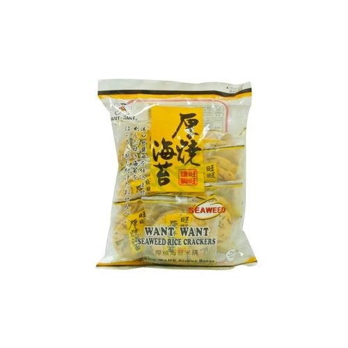 Want Want Seaweed Ric Crackes 136g Geral Loja