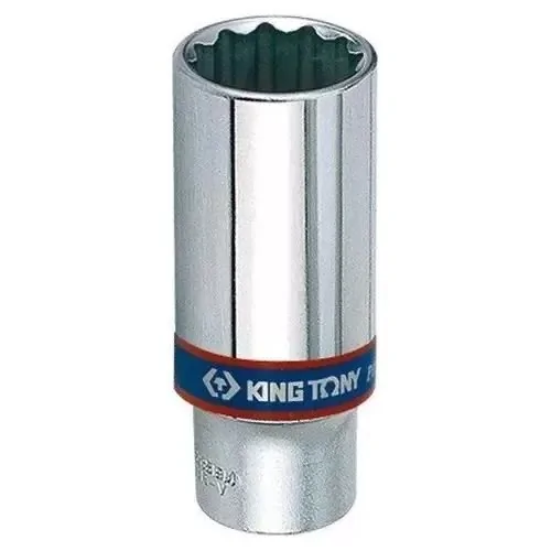 Soquete Sextavado Longo 3/8 Pol. 13mm - KINGTONY 323013M