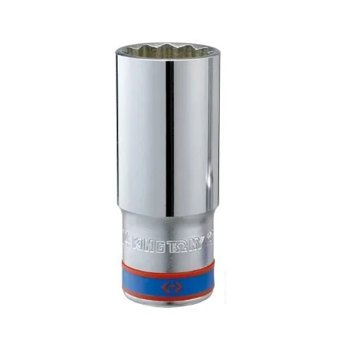 Soquete Estriado Longo 1/2 Pol.x30mm - KINGTONY 423030M