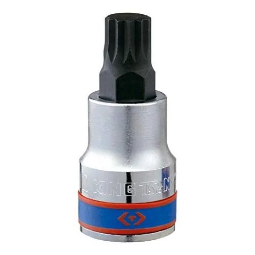 Chave Soquete Multidentada 1/2 Pol. 8mm (com Encaixe) - KINGTONY 402608