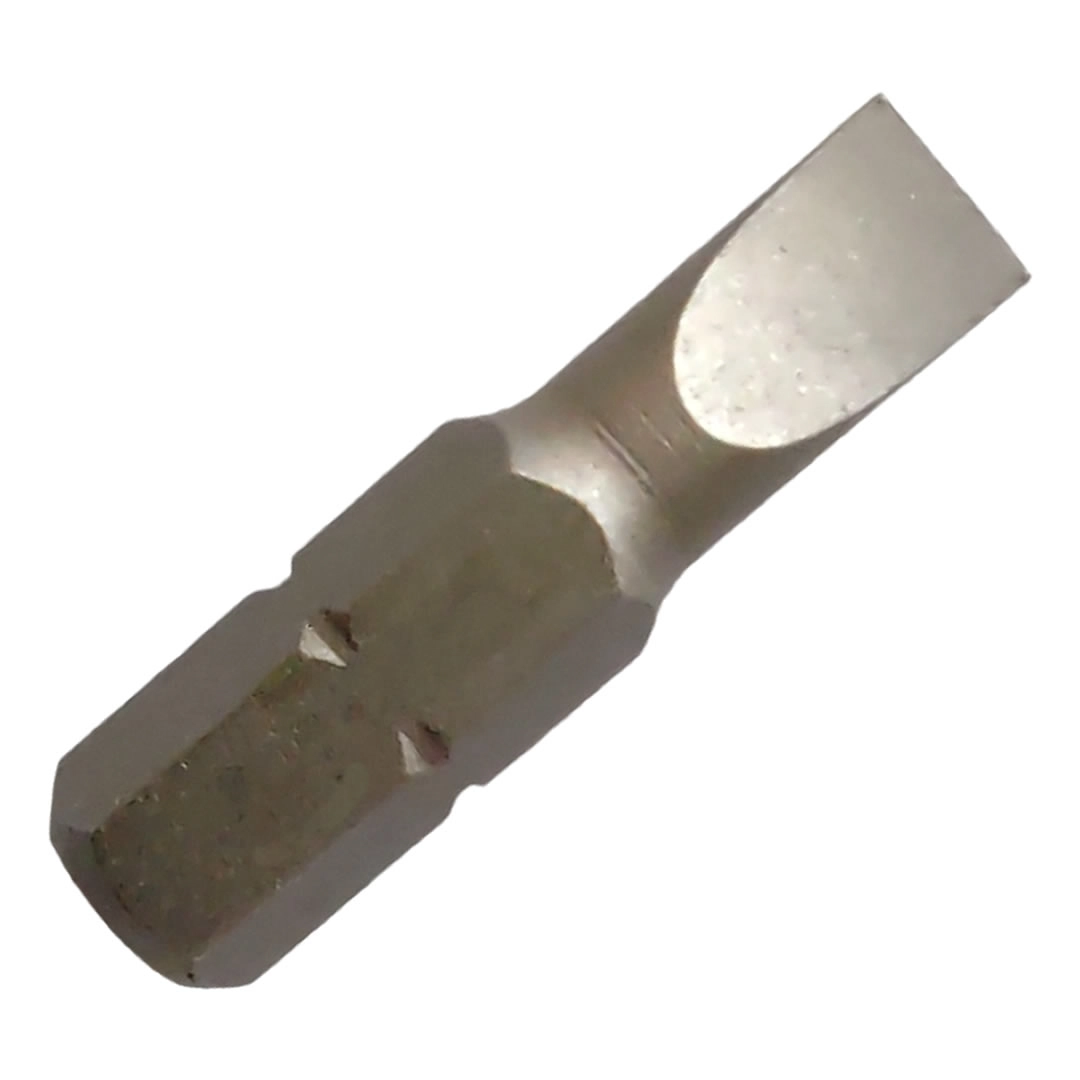 Ponteira Fenda Encaixe 1/4 - 4 0 X 25mm - K312540 - C/ 4 Peças