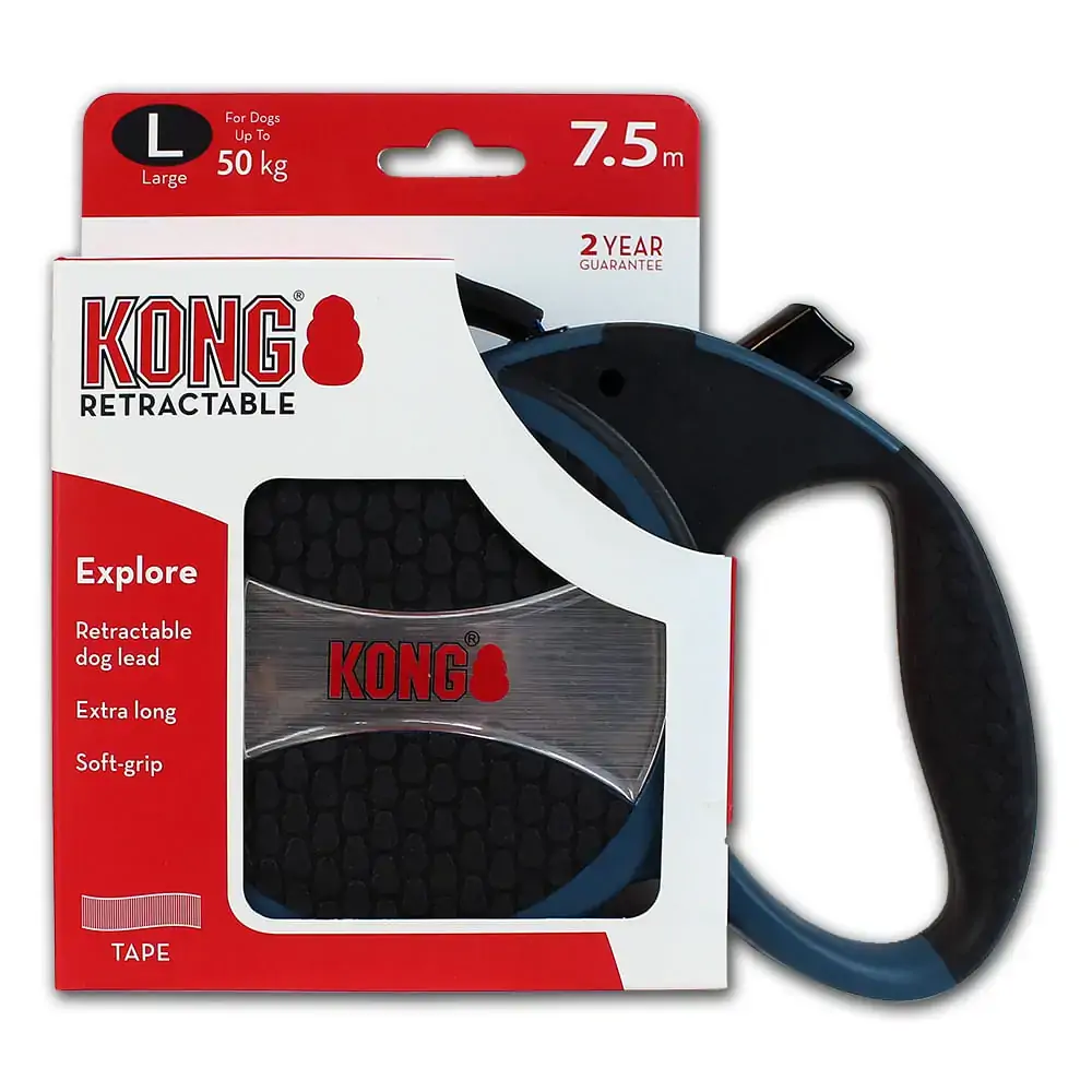 Guia Kong Paw Explore Azul Tamanho G