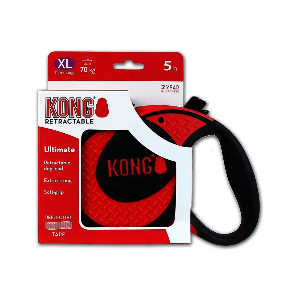 Guia Kong Paw Ultimate Vermelho Tamanho Gg