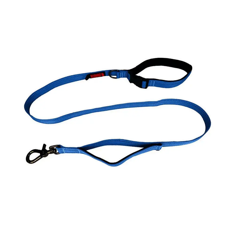 Guia Para Cães Traffic Leash Azul M 1,5m Kong