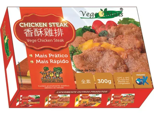 Steak De Soja Vege Mais 300g Chicken Steak