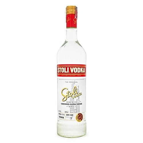 Vodka 3x Destilada Stoli Vodka Garrafa 1l