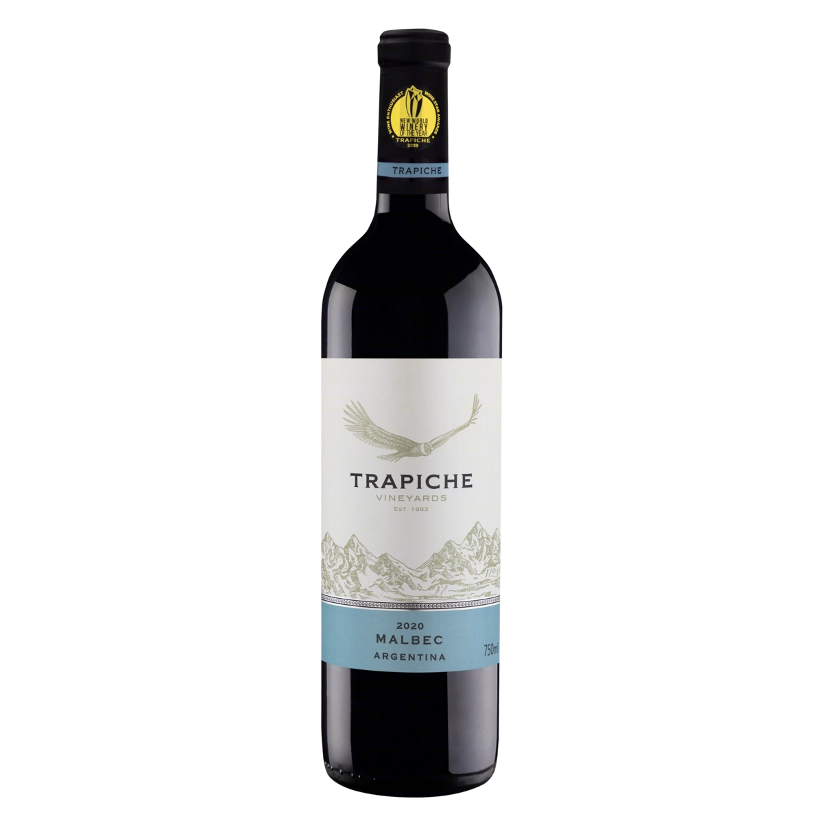 Vinho Argentino Tinto Seco Vineyards Trapiche Malbec Mendoza Garrafa 750ml