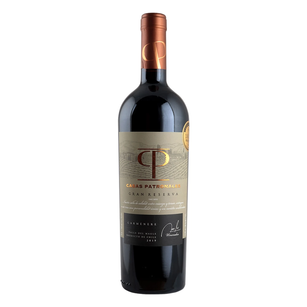 Vino Tinto Gran Reserva Carmenere Casas Patronales 750ml